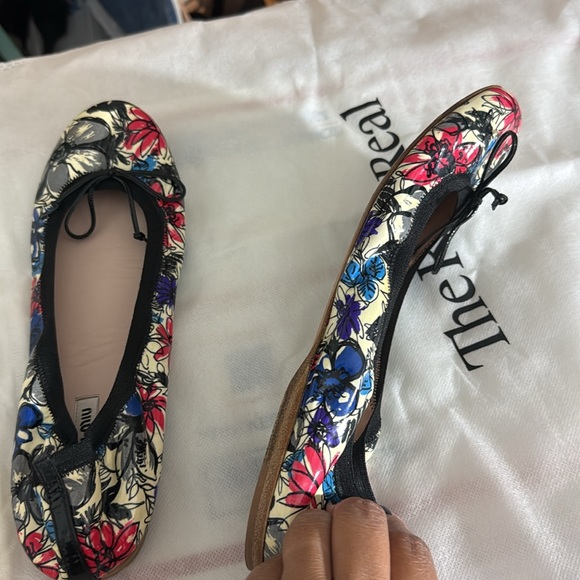 miu miu floral ballet flat - Picture 9 of 10